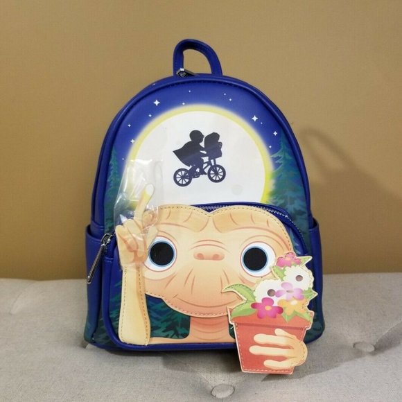 Loungefly E.T. I'll Be Right Here Glow in the Dark Mini Backpack NEW - Picture 12 of 12
